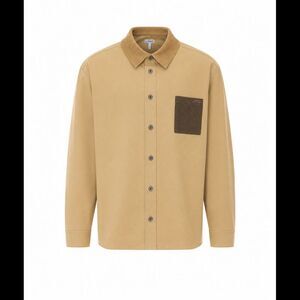 Loewe Men Logo Anagram Overshirt